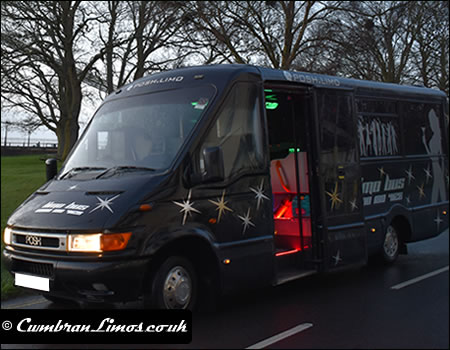 Exterior view of vehicle